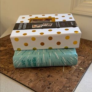 2 Pack Photo Albums Set